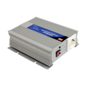 A301-600-F3 Mean Well DC-AC Modified sine wave inverter 600W; Input 12Vdc; Output 230Vac; ON/OFF switch; Cooling fan ON/OFF control