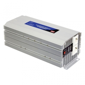 A301-2K5-F3 Mean Well DC-AC Modified sine wave inverter 2500W; Input 12Vdc; Output 230Vac; ON /OFF switch; Cooling fan ON/Off switch