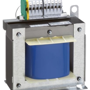 044270 Legrand Control and isolation transformer 2500 VA. Primary 230400Vac Secondary 115230Vac. Eddy current filtering.