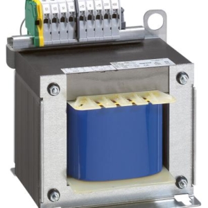 044269 Legrand Control and isolation transformer 1600 VA. Primary 230400Vac Secondary 115230Vac. Eddy current filtering.