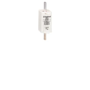 016835 Legrand Knife fuses type gG A.C.R. High breaking capacity. Size 0 With indicator. Rated current 63 A, Voltage 500 Vac. Breaking capacity 120 kA