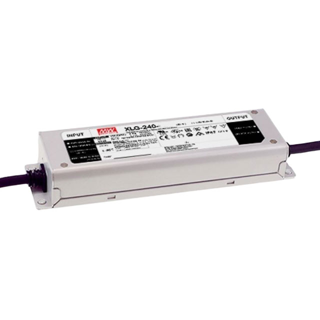 XLG-240-H-AB Mean Well CONSTANT POWER MODE LED DRIVER, 2.4 TO 6.66A, CURRENT ADJUST THROUGH INTERNAL POTENTIOMETER, 0-10VDC, 10V PWM OR RESISTANCE, IP67
