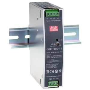 DDR-120D-12 Mean Well 120W DIN RAIL DC/DC CONVERTER O/P +12V10A