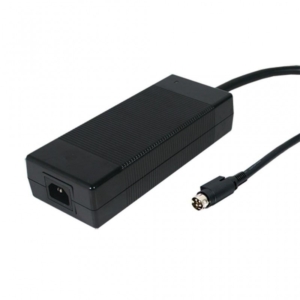 GC220A48-R7B Mean Well AC-DC Desktop charger; Output 54.4Vdc at 4A; Output connector 4 pin power din plug