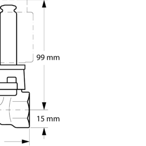 032U7115 Danfoss EV220B 15-50 2/2-WAY ELECTROVALVE, G1/2 FITTING, BRASS Solenoid Valve, EV220B, Function: NC, G, 1/2, EPDM