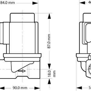 032U538216 Danfoss SOLENOID VALVE, 2/2-WAY, ASSISTED LIFTING, G3/4, 3/4IN Orifice, 50HZ, 24V, NBR SEAL Solenoid Valve, EV251B, Function: NC, G, 3/4, NBR, Supply voltage [V] AC: 24