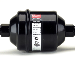 023Z5037 Danfoss Hermetic filter drier, DML, 05 cu.in., Steel. Inlet connection type: Flare, Outlet connection type: Flare, Core Size code: 05 cu.in.