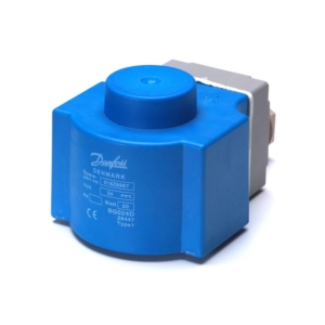 018Z6967 Danfoss SOLENOID VALVE COIL · 20 WATT · 24 VDC · FACTORY WARRANTY MAY NOT APPLY. RADWELL 2-YEAR WARRANTY INCLUDED.