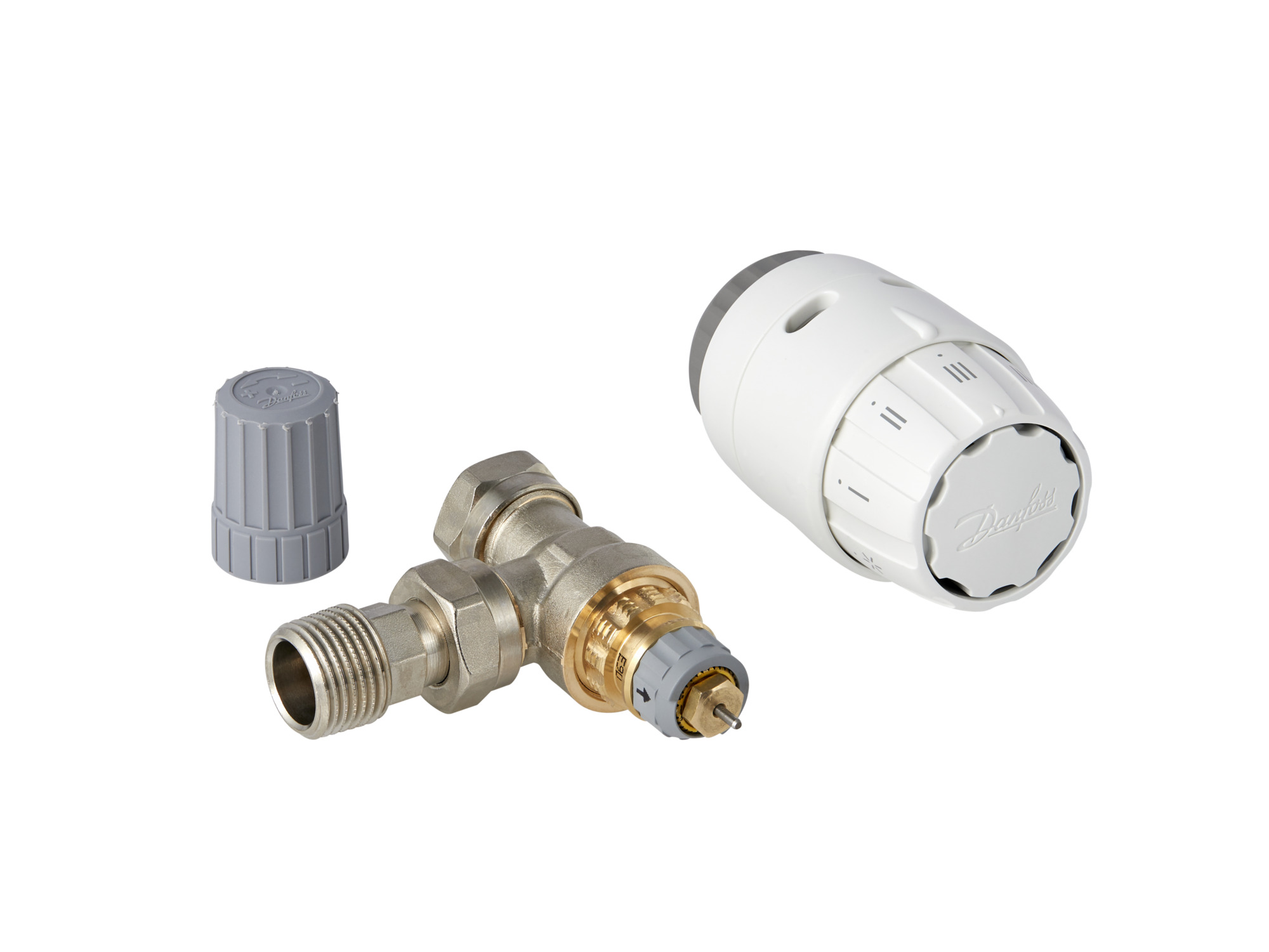013G6050 Danfoss Sensor set, RAS-C2, bidir., 15 mm, Angle - Includes RAS-C2 sensor and RA-FS 15 mm bidirectional angle valve.