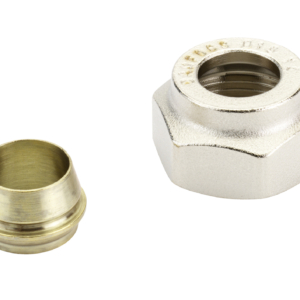 013G4125 Danfoss COMPRESSION FITTINGS FOR STEEL AND COPPER PIPING, G 3/4\", 15, NICKEL-plated Compression fittings for steel and copper piping, G 3/4\", 15, Nickel-plated