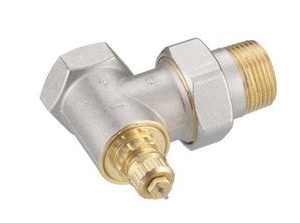 013G1680 Danfoss Radiator valves, RA-G, High capacity, DN 25, Angled, D - High capacity valve for single-pipe systems
