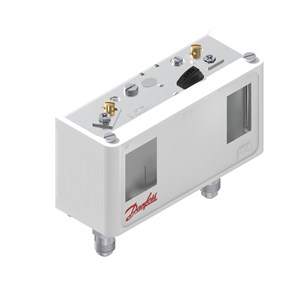 KP7BS Danfoss - 060-120066 Regulation left side [bar]Pe: 8.00 - 32.00, Regulation right side [bar]Pe: 8.0 - 32.0, Differential left side [bar]: 4.00, Differential right side [bar]: 4.0, Contact function: 2 SPST(NC), Reset function, left side: Manual Max, Reset function, right side: Manual Max