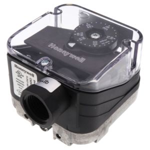 C6097A3079 Honeywell PRESSURE SWITCH, AUTO RESET, 1/4\'\' NPT, 12-60\'\' W.C, BREAKS NO. TO C. ON PRESSURE FAIL