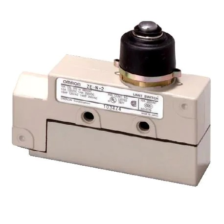 ZE-N-2G Omron ENCLOSED SWITCH, GENERAL PURPOSE, HIGH BREAKING CAPACITY, HIGH DURABILITY, SPDT AC BUILT IN SWITCH, SIDE MOUNTING, SEALED PLUNGER, WITH GROUND TERMINAL