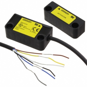 D40Z-1C5 Omron DOOR SWITCH, SWITCH/ACTUATOR PAIR, NON-CONTACT, 5 METER CABLE, 24VDC