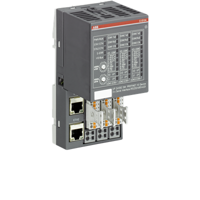 1SAP428100R0001 ABB - CI581-CN-XC Interface module. CANopen slave. 4 AI: U, I, RTD. 2 AO: U, I. 8 DI: 24VDC. 8 DO: 24VDC 0.5A (CI581-CN-XC)