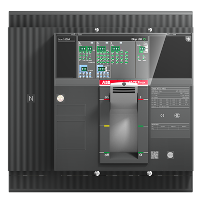 1SDA101115R1 ABB - XT7S 1000 Ekip Dip LS/I In=1000A 4p F F CIRCUIT BREAKER TMAX XT7S 1000 FIXED FOUR-POLE WITH FRONT TERMINALS AND LEVER OPERATING MECHANISM AND SOLID-STATE RELEASE IN AC EKIP DIP LS/I R 1000