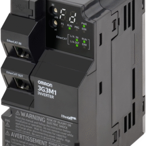 3G3M1-A2002-ECT Omron Variable Speed Drive, 3 Phase, 2 A, 200 to 240 VAC, 400 W, IP20, M1 Series