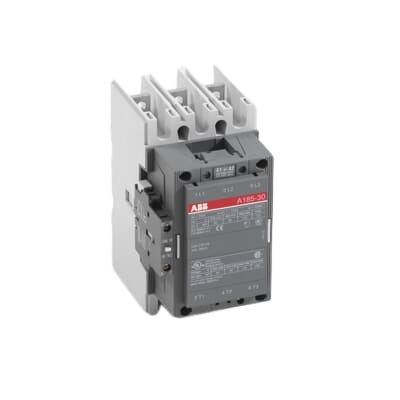 1SFL491001R8511 ABB - A185-30-11-85 A 3-phase Contactor suitable for various applications such as Motor starting, Isolation, By-pass and Distribution application up to max 1000 V.Operated with control voltage, versions from 24….690 AC, 50 and 60 Hz