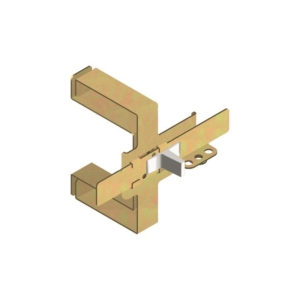 1SDA052165R1 ABB - MIF T1-T2-T3 MECH, LOCK  3 C.BREAKER MECHANICAL INTERLOCK BETWEEN 3 C.BREAKERS T1-T2-T3