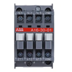 1SBL181001R8001 ABB - A16-30-01 220V ABB Motor Control Contactor, A Line Series, 3 Pole, 3 NO, 30 A, 7.5 kW, 230 V AC Coil