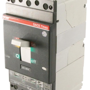T4S250BW ABB Thermal Magnetic Circuit Breaker, Molded Case, Tmax T4 Series, 250 A, 3 Pole, 600 VAC, Panel