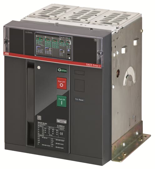 1SDA070951R1 ABB - E2.2N 1250 Ekip Dip LI 3p F HR CIRCUIT BREAKER SACE EMAX2 E2.2N 1250 FIXED THREE-POLE WITH TERMINALS REAR HORIZONTAL AND SOLID-STATE RELEASE IN AC EKIP/DIP-LI R 1250 FITTED WITH: 4 AUXILIARY CONTACT AND C.BREAKER IN POSITION OPEN-CLOSED
