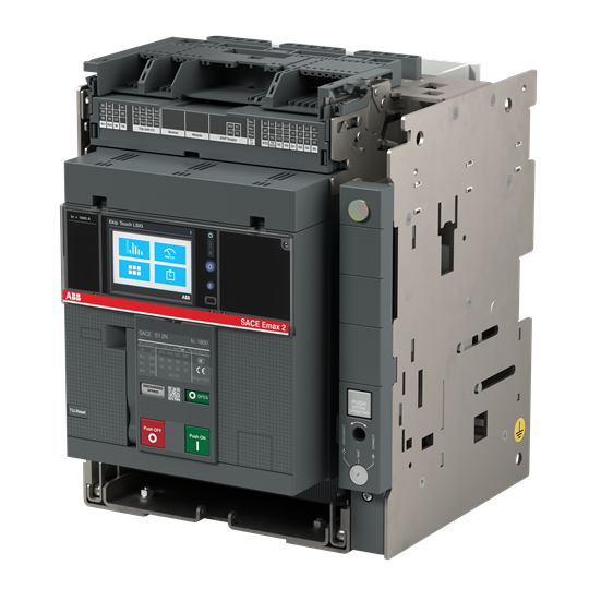 1SDA070970R1 ABB - E2.2S 1250 Ekip G Hi-Touch LSIG 3p F HR MOVING PART FOR CIRCUIT BREAKER SACE EMAX2 E1.2N 1600 THREE-POLE WITH SOLID-STATE RELEASE IN AC EKIP/G/TOUCH-LSIG R 1600 FITTED WITH: 4 AUXILIARY CONTACT AND C.BREAKER IN POSITION OPEN-CLOSED
