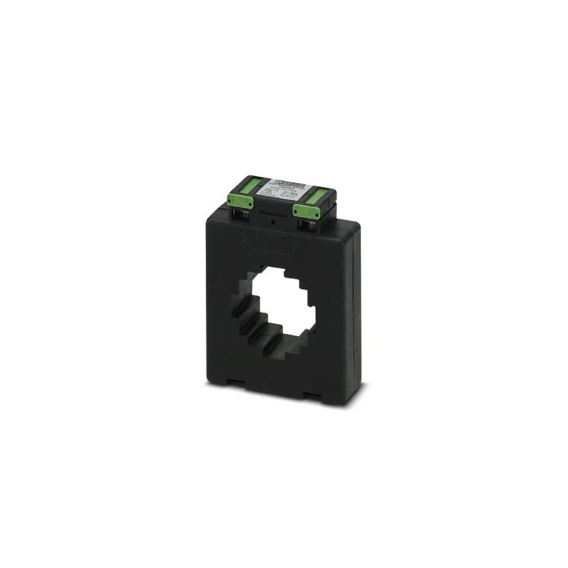 2277200 Phoenix Contact - Current transformer - PACT MCR-V2-5012- 85-1250-5A-1 Window-type current transformer, 1250 A AC primary current; 5 A AC secondary current; accuracy class 1; 15 VA rated power