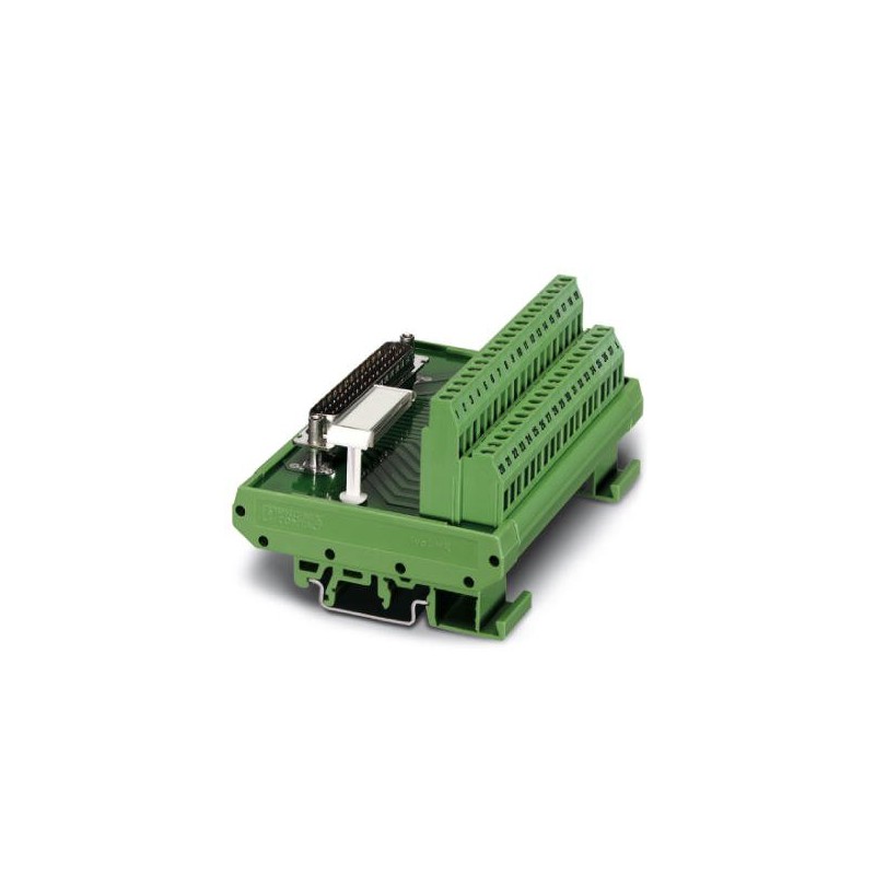 2281199 Phoenix Contact - FLKM-D15 SUB/B VARIOFACE module, with screw connection and D-Subminiature socket strip, for mounting on NS 35/7.5 or NS 32, 15-pos.