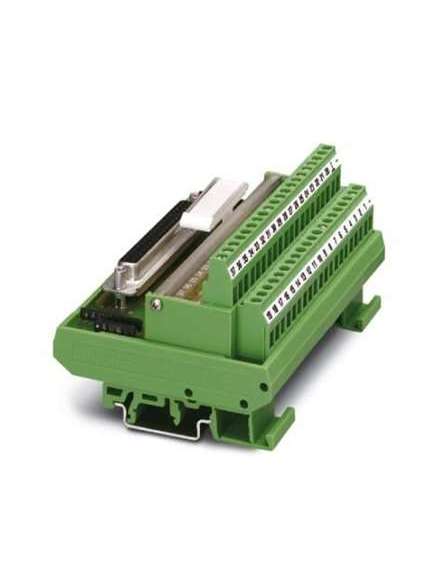 2281694 Phoenix Contact - Interface module - FLKM-D25 SUB/B/LA VARIOFACE module, with screw connection and D-Subminiature socket strip, for mounting on NS 35/7.5 or NS 32, with light indicator, 25-pos.