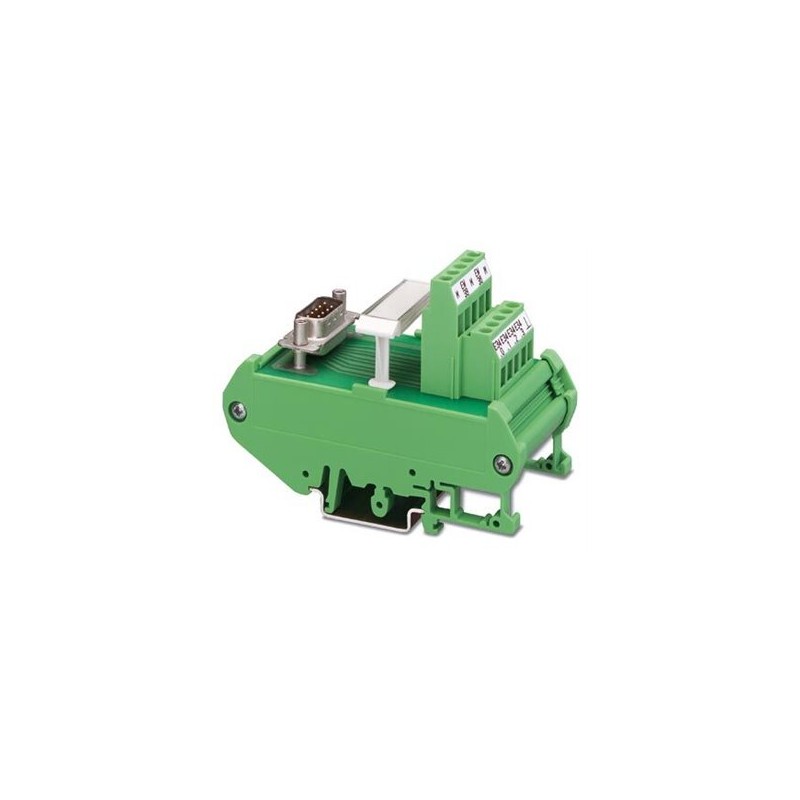 2289489 Phoenix Contact - FLKM-D 9 SUB/S/COUNT/S95 VARIOFACE interface module, for Siemens SIMATIC S5-95U, alarm/counting inputs (to adapt a 9-position D-SUB pin strip to screw terminal blocks)