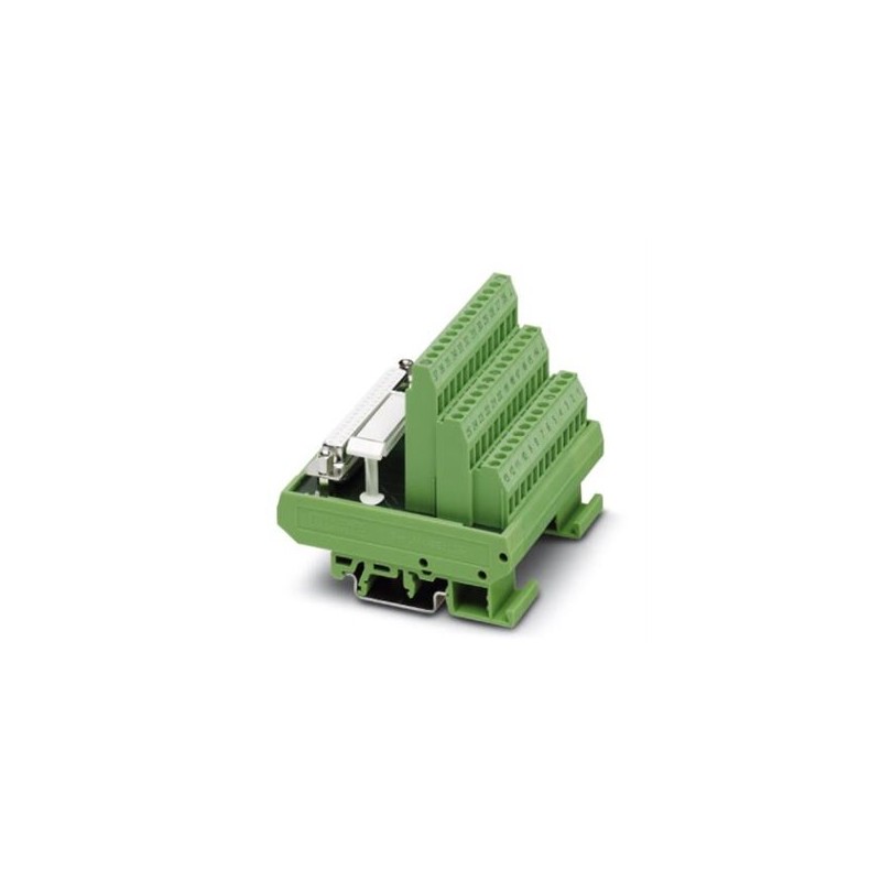 2294364 Phoenix Contact - Interface module - FLKMS-D37 SUB/B (1-37) VARIOFACE module, with screw connection and D-Subminiature socket strip, for mounting on NS 35/7.5 or NS 32, 37-pos.