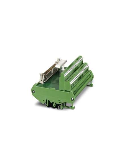 2296443 Phoenix Contact - Interface module - FLKM 50/32P/4SILA/PLC VARIOFACE module, with screw connection and flat-ribbon cable connector, 32-channel with 4 fuses and status display, for mounting on NS 35/7,5