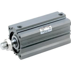 CDQ2A40-100DCMZ SMC COMPACT CYLINDER - DOUBLE ROD,COMPATIBLE W/ SECONDARY BATTERIES,BOTH ENDS TAPPED MOUNT,PNEUMATIC,40MM BORE SIZE,RC THREAD,100MM STANDARD STROKE SIZE,W/ RUBBER BUMPER,ROD END MALE THREAD,W/O AUTO SWITCH