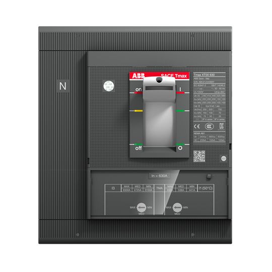 1SDA100385R1 ABB - XT5N400 TMA400-4000 4pFF N CIRCUIT BREAKER TMAX XT5N 400 FIXED WITH FRONT TERMINALS AND THERMOMAGNETIC RELEASE FOUR-POLE IN AC-DC TMA R 400 I3=2000...4000 A FULLY RATED NEUTRAL XT5