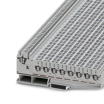 3031047 Phoenix Contact - ZPV 1,5/2,5 (8/1) Potential distributors, nom. voltage: 500 V, nominal current: 24 A, connection method: Spring-cage connection, 1st level connection left, Rated cross section: 2.5 mm2, cross section: 0.14 mm2 - 4 mm2, connection method: Spring-cage connection, 1st level connection right, Rated cross section: 1.5 mm2, cross section: 0.14 mm2 - 2.5 mm2, mounting: NS 35/7,5, NS 35/15, color: gray