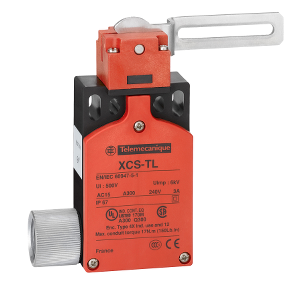 XCSTL773 Telemecanique safety switch XCSTL - elbowed flush lever - to, right - 2NC+1NO -1/2"NP