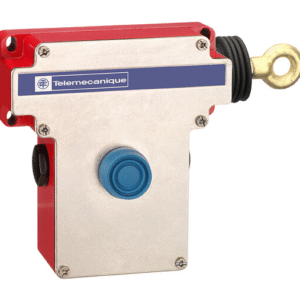 XY2CE1D290 Telemecanique Latching emergency stop rope pull switch, Telemecanique rope pull switches XY2C, cable XY2CE, 300 V AC, 10 A