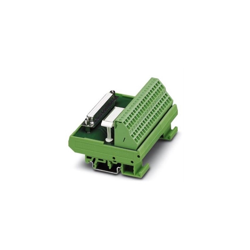 2304063 Phoenix Contact - Interface module - FLKM-D37 SUB/B/ZFKDS Standard 1:1 D-SUB module, with spring-cage connection and D-SUB socket strip, no. of positions 37