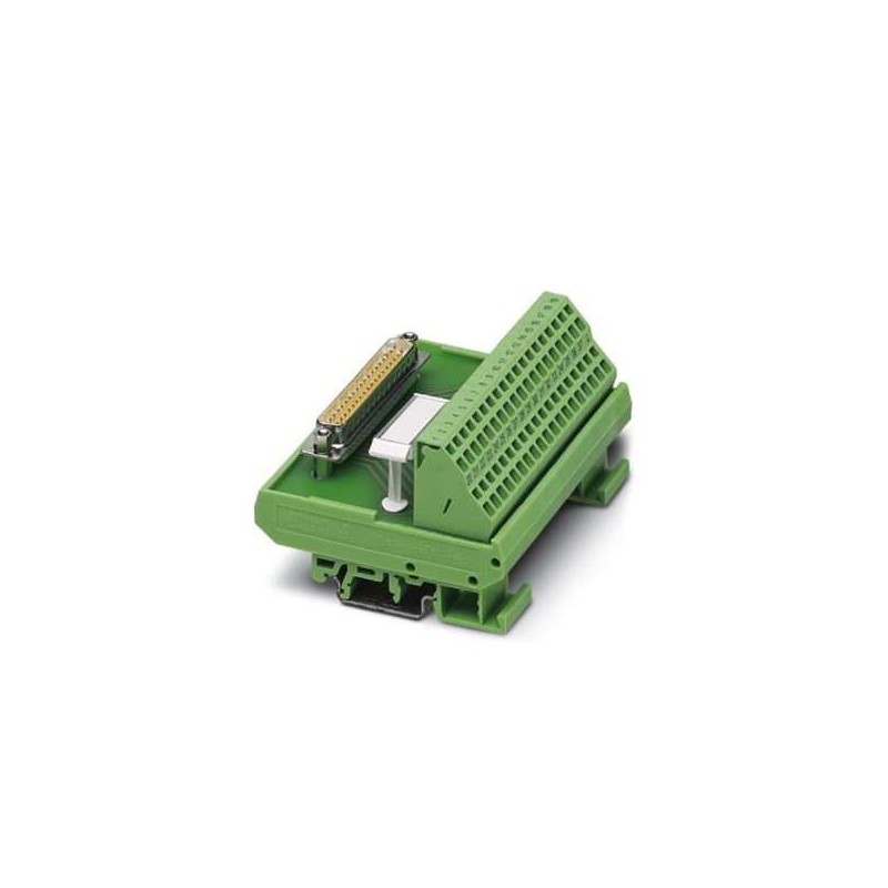 2304076 Phoenix Contact - Interface module - FLKM-D50 SUB/B/ZFKDS Standard 1:1 D-SUB module, with spring-cage connection and D-SUB socket strip, no. of positions 50