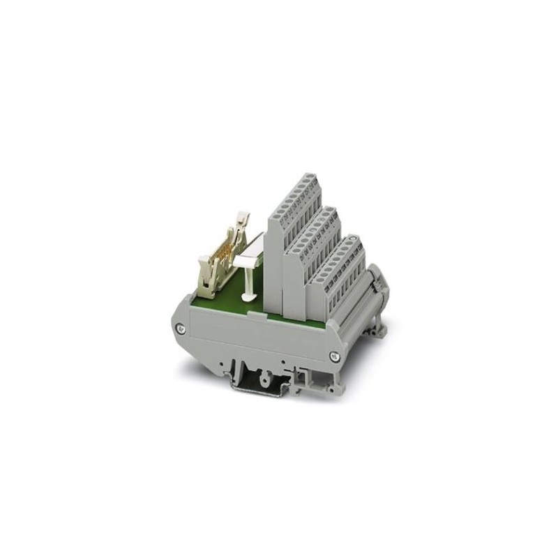 2304429 Phoenix Contact - Interface module - FLKM 16/AI/DV Interface module with 1:1 connection and separate equipotential terminals (suitable for analog output cards of the Delta V control system)