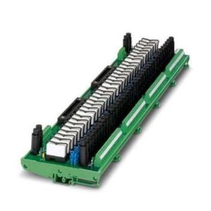 2310235 Phoenix Contact - Active module - UM-2KS50/32-MR/21/ADV551/SO179 32-channel output relay module (one N/O contact or one N/C contact) with a screw connection and a fuse (1 A). The voltage supply and 50-pos. system connector are designed redundantly. Suitable for the Yokogawa ADV551 and ADV561 cards.