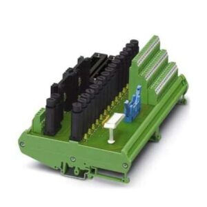 2314273 Phoenix Contact - Passive module - FLKMS-KS40/SI/AI16/YCS 16-channel analog module with a screw connection and a fuse for each signal path (5 x 20 mm) with failure indication (LED). The voltage supply and the 40-pos. system connection are designed redundantly. Suitable for the Yokogawa AAI141 and AAI143 cards.