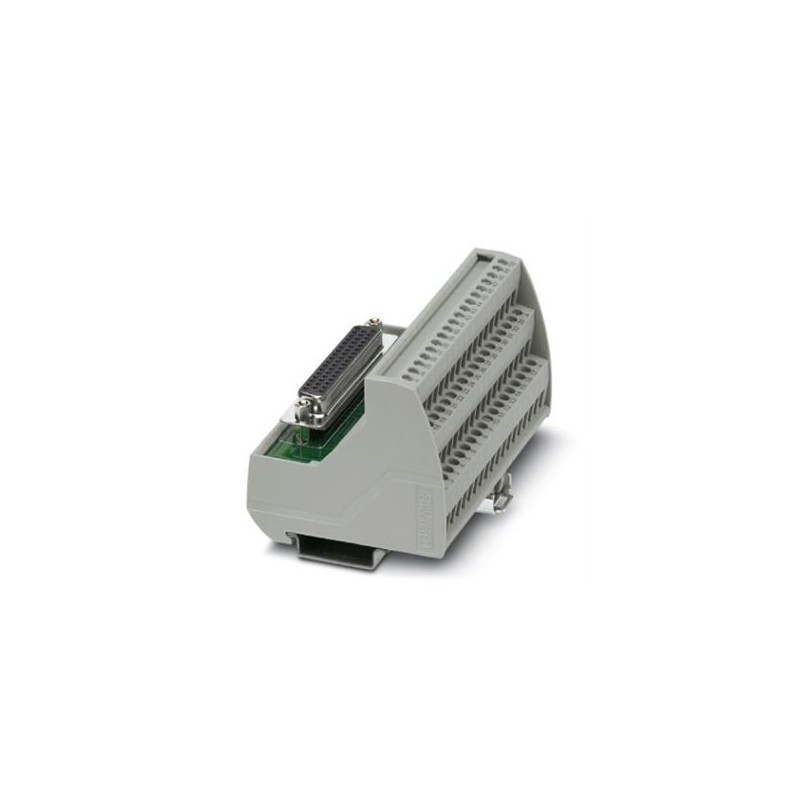 2315201 Phoenix Contact - Interface module - VIP-3/SC/D50SUB/F VARIOFACE module, with screw connection and D-SUB 50 socket connector, for mounting on NS 35 rails