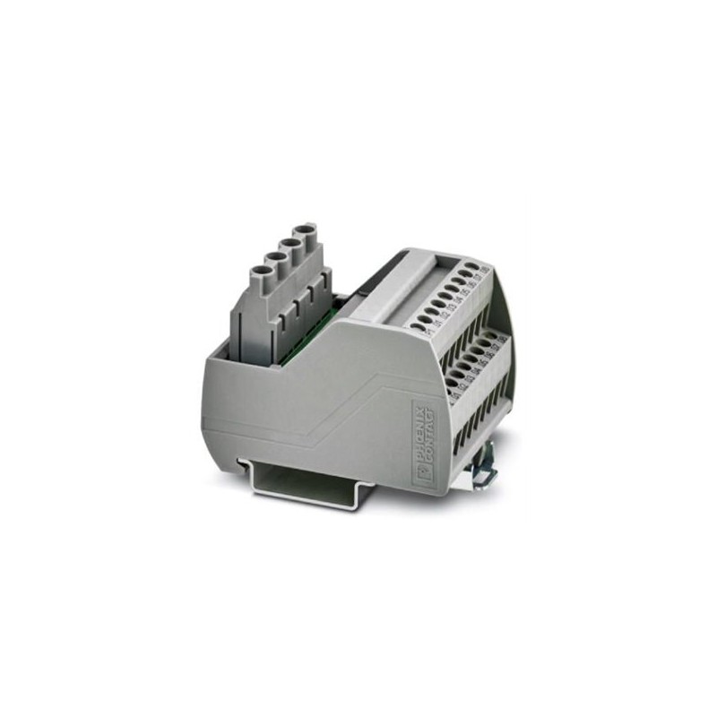 2315256 Phoenix Contact - Potential distributors - VIP-2/SC/PDM-2/16 VARIOFACE module, with two equipotential busbars (P1, P2) for potential distribution, for mounting on NS 35 rails. Module width: 50.0 mm
