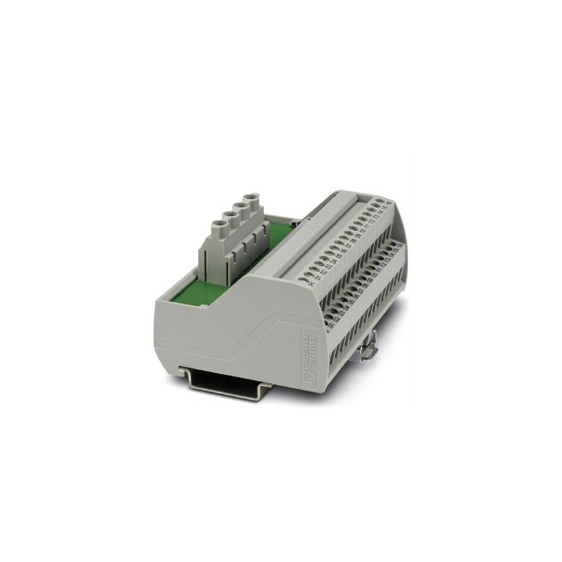 2315272 Phoenix Contact - Potential distributors - VIP-2/SC/PDM-2/32 VARIOFACE module, with two equipotential busbars (P1, P2) for potential distribution, for mounting on NS 35 rails. Module width: 90.8 mm