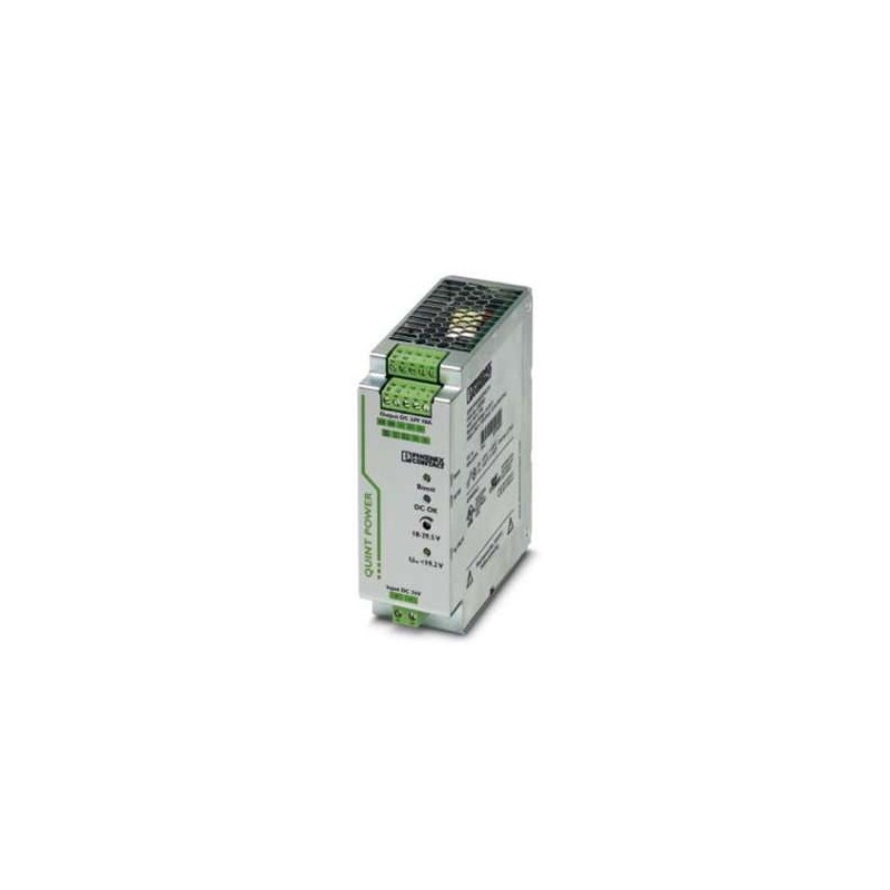 2320092 Phoenix Contact - QUINT-PS/24DC/24DC/10 QUINT-PS/24DC/24DC/10 Primary-switched QUINT DC/DC converter for DIN rail mounting with SFB (Selective Fuse Breaking) Technology, input: 24 V DC, output: 24 V DC/10 A
