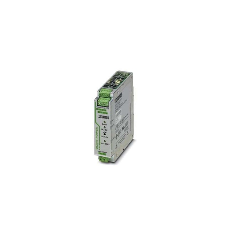 2320144 Phoenix Contact - QUINT-PS/48DC/24DC/ 5 Primary-switched QUINT DC/DC converter for DIN rail mounting with SFB (Selective Fuse Breaking) Technology, input: 48 V DC, output: 24 V DC/5 A
