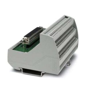 2322430 Phoenix Contact - Interface module - VIP-3/SC/HD62SUB/F VARIOFACE module, with screw connection and high density D-SUB miniature socket strip, for mounting on NS 35 rails, no. of pos.: 62, width: 180 mm